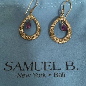 Samuel B sterling earrings.